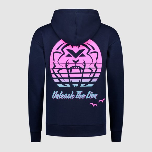 Verstappen Shirts Max Verstappen Unleash The Lion Miami 222 Hoodie